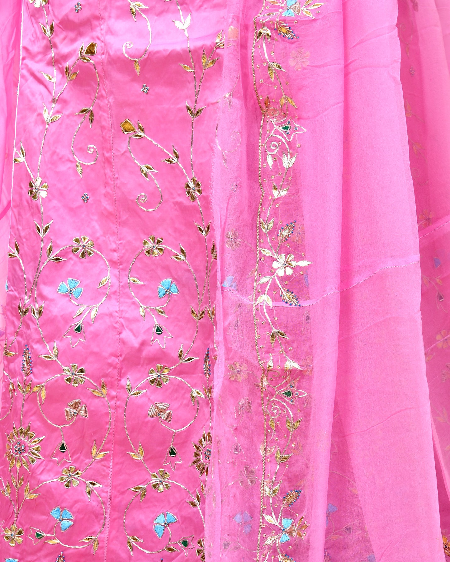 Pyaji Pink Zeropatti Rajputi Poshak