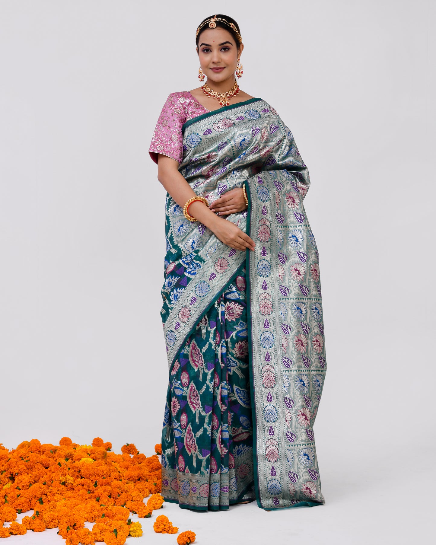PARIJATA BANARASI SAREE