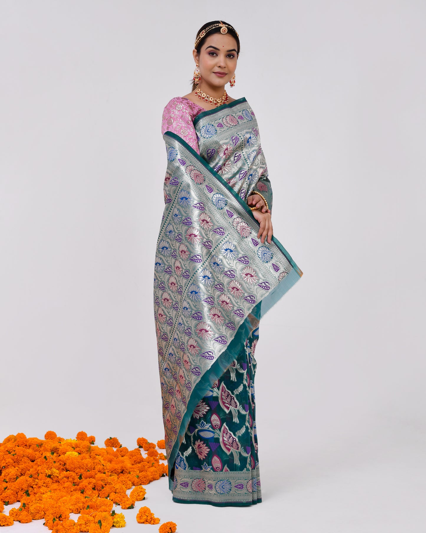 PARIJATA BANARASI SAREE