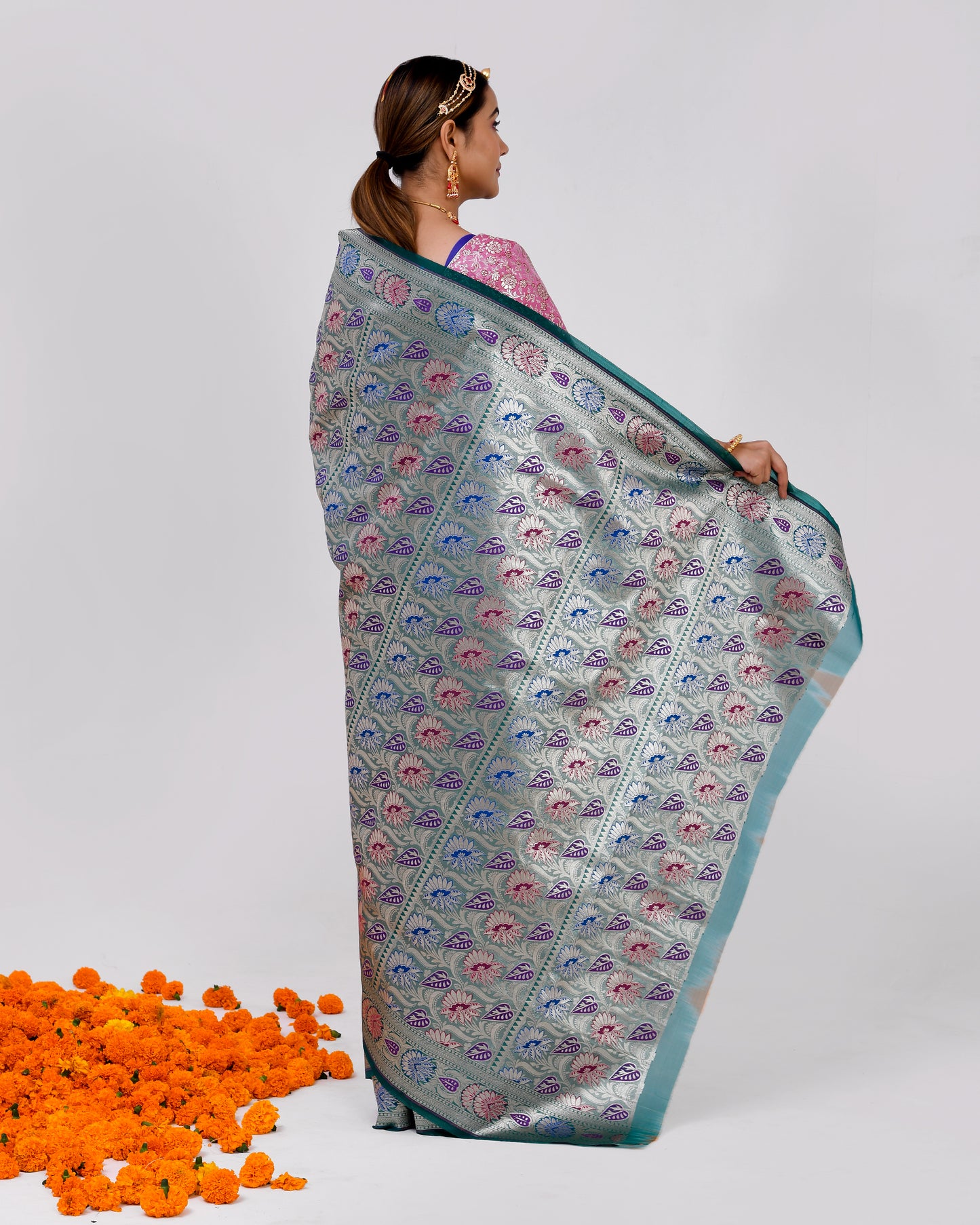PARIJATA BANARASI SAREE