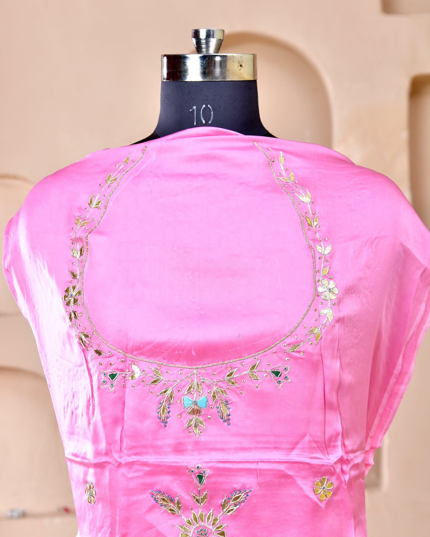 Pyaji Pink Zeropatti Rajputi Poshak