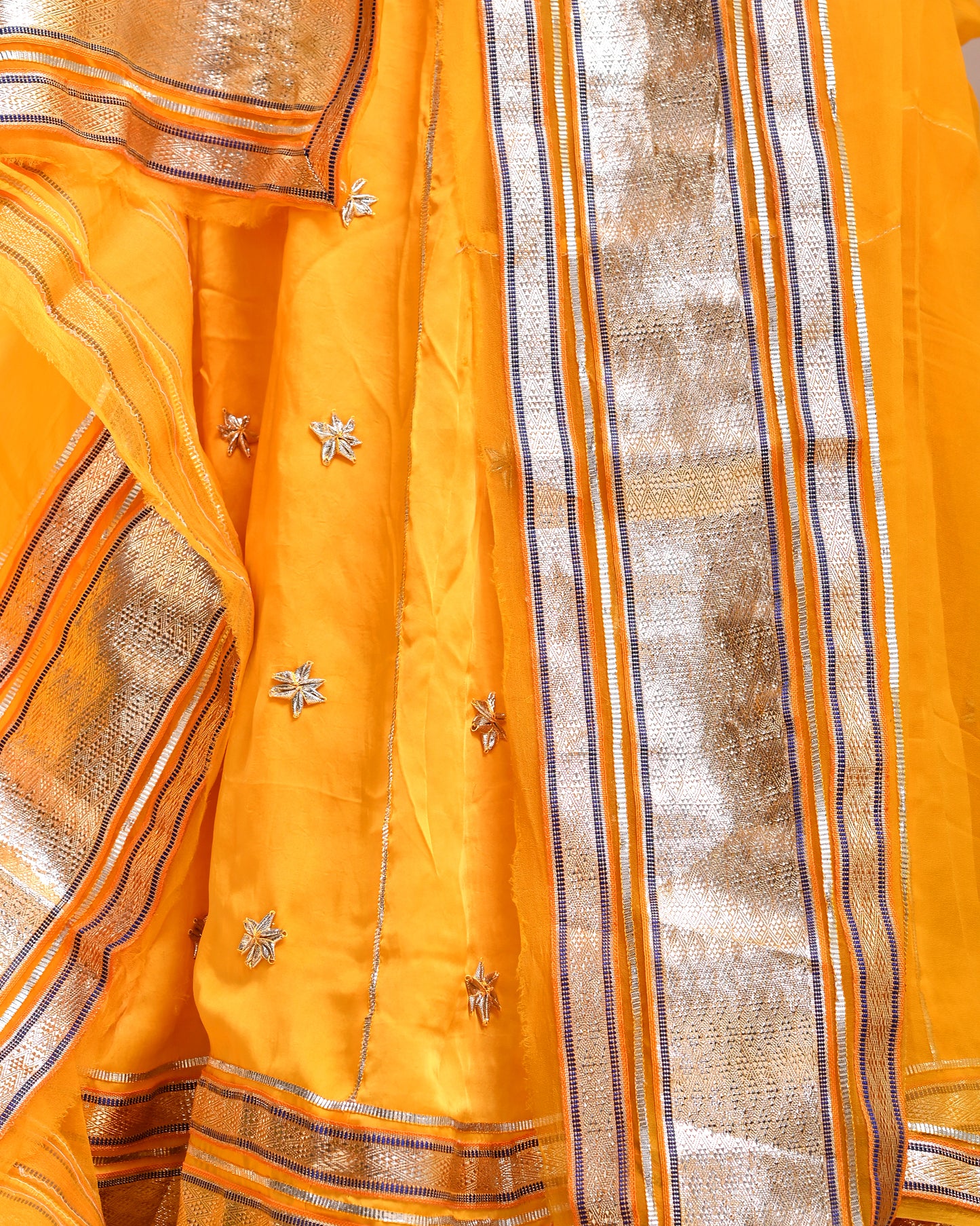 Yellow Laffa Rajputi Poshak